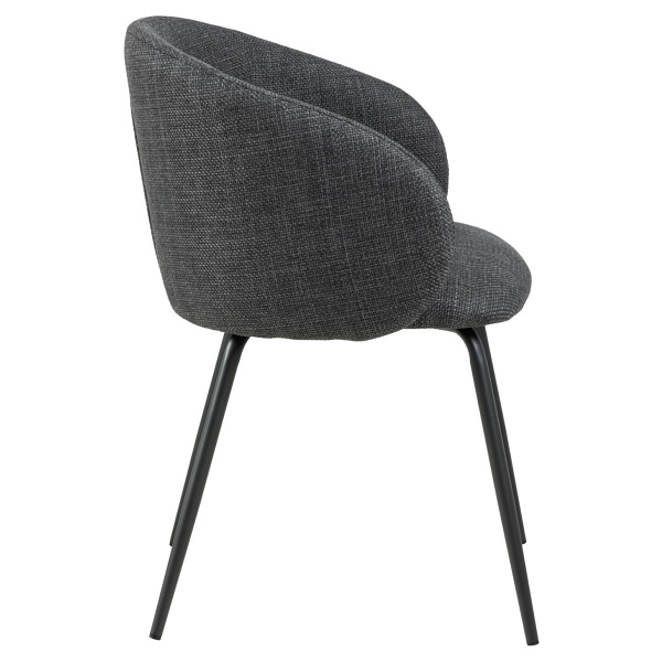 Krzesło Eleanor szare ciemne - ACTONA